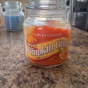 Yankee Candle Pumpkin Time Orange Jar